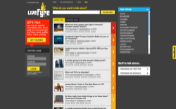 screenshot LiveFyre