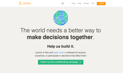 screenshot Loomio