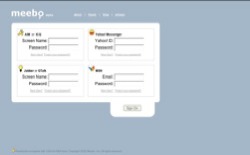 screenshot meebo