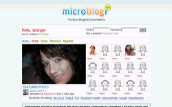 screenshot Microblogr