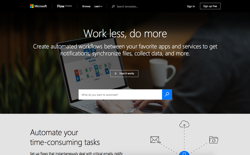 screenshot Microsoft Flow