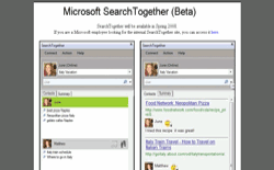 screenshot Microsoft SearchTogether