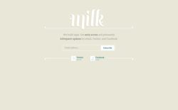 screenshot Milk