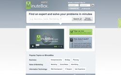 screenshot MinuteBox