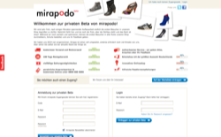 screenshot mirapodo