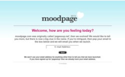 screenshot moodpage