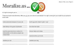 screenshot Moralize.us