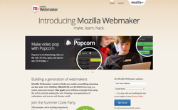 screenshot Mozilla Webmaker