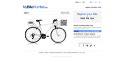 screenshot MyBikeNumber