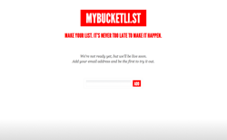 screenshot mybucketli.st