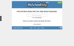 screenshot MySchoolHelp