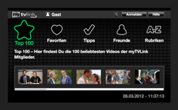screenshot myTVLink