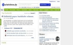 screenshot nachrichten.de