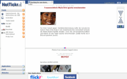 screenshot Nettickr