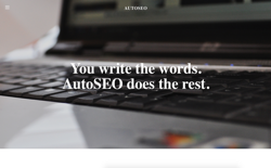 screenshot AutoSEO
