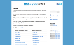 screenshot notevee
