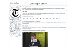 screenshot NYT Linked Open Data