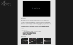 screenshot Project Cascade