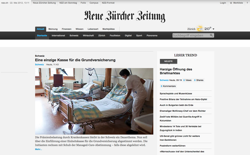 screenshot Neue Zürcher Zeitung