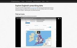 screenshot OpenPrescribing