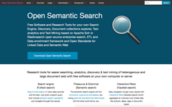 screenshot Open Semantic Search