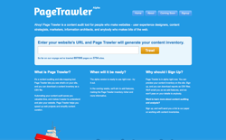 screenshot PageTrawler