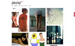 screenshot Piccsy