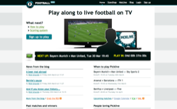 screenshot Picklive Football