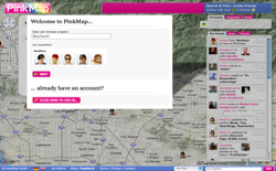 screenshot Pinkmap
