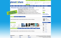 screenshot planet2share