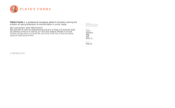 screenshot Plato's Forms