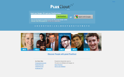 screenshot PlusClout