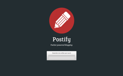 screenshot Postify