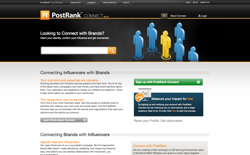 screenshot PostRank Connect
