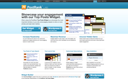 screenshot PostRank Top Posts Widget