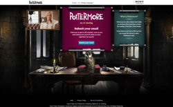 screenshot Pottermore