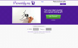 screenshot Presentify.me