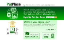 screenshot PutPlace