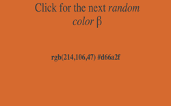 screenshot Random Color