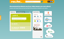screenshot rec.fm