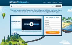 screenshot ResumeSponge