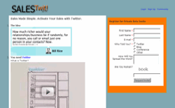 screenshot SalesTwit