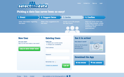 screenshot SelectTheDate