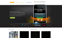 screenshot Sensr
