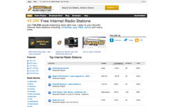 screenshot Shoutcast Radio