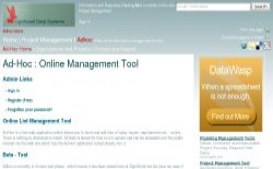 screenshot Ad-Hoc