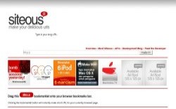 screenshot siteous