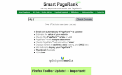 screenshot Smart PageRank