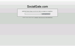 screenshot SocialGate