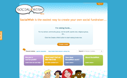screenshot SocialWish